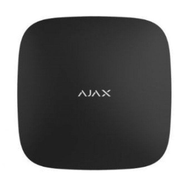 Інтелектуальний центр системи безпеки Ajax з підтримкою датчиків з фотофіксацією Ajax Hub 2 (black) EU