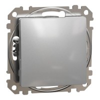 Вимикач Schneider Electric SDD113101 Sedna Design & Elements 1-клавишный алюминий