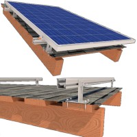 Комплект StringSetter SS-XL-B 09 крепления 9 солнечных панелей до 1145мм битумная черепица