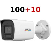 Комлпект IP відеокамер Hikvision DS-2CD1027G3-LIUF 2МП (2.8мм) 100+10