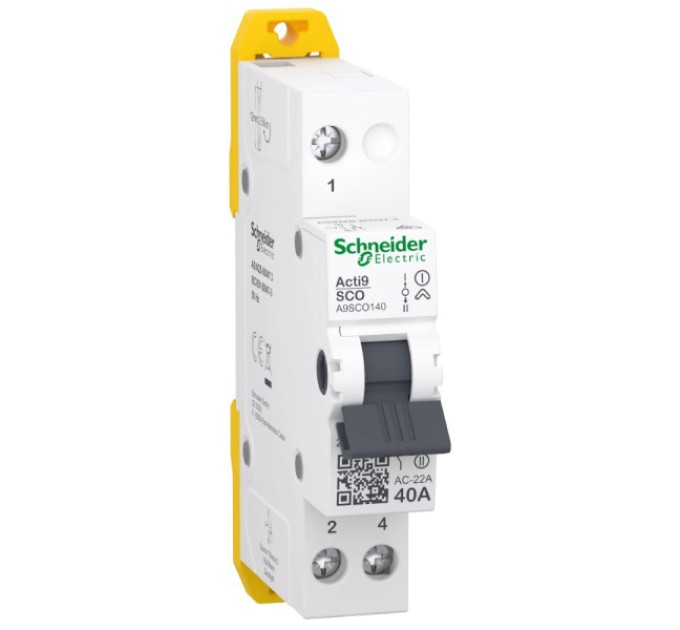 Перемикач 3-х позиційний Schneider Electric iSSW Acti9 1P 40 A купити.