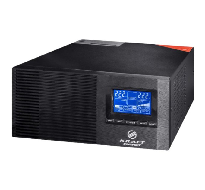 Інвертор з ДБЖ Kraft KRF-AVR600VA/500W-12V