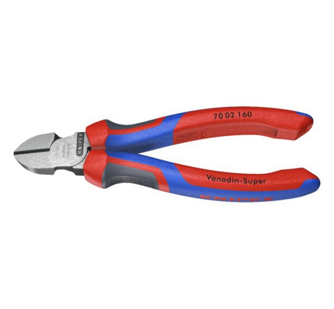 Кусачки бокові (бокорізи) KNIPEX 70 02 160 Ø4,0мм купити.