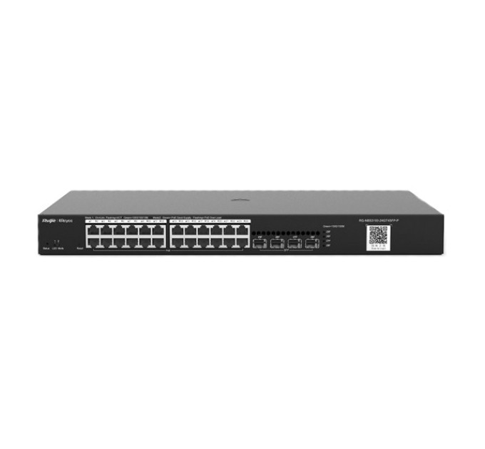 24-портовий гігабітний L2 керований комутатор POE Ruijie RG-NBS3100-24GT4SFP-P