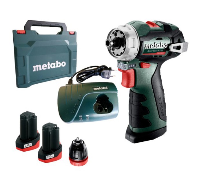 Акумуляторний безщітковий дриль-шурупокрут Metabo PowerMaxx BS BL Q (601749500)