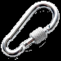 Карабін із замком APRO 6х60мм (20шт)