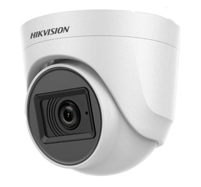 Turbo HD видеокамера Hikvision DS-2CE76D0T-ITPFS 2МП (2.8 мм) с микрофоном купити.