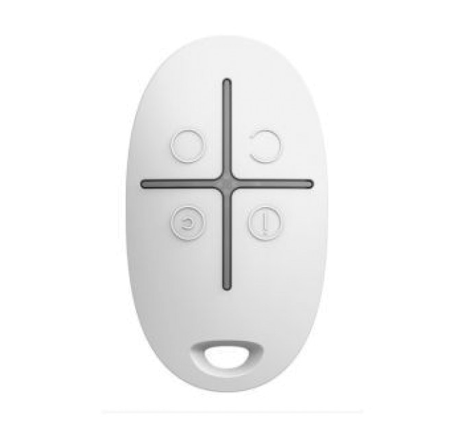 Брелок з тривожною кнопкою Ajax SpaceControl (white)