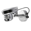 2Мп камера далекого перегляду + 2Мп PTZ-камера стеження, 10х Hikvision iDS-2PT9122IX-D/F (5-50мм) купити.