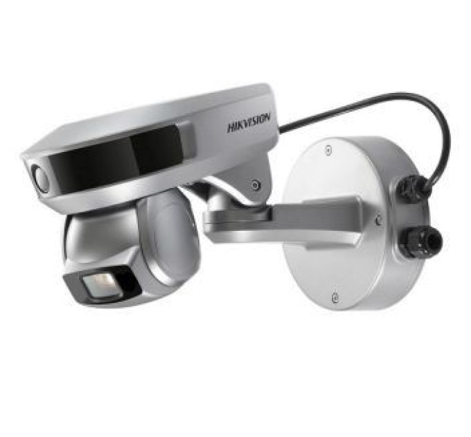 2Мп камера далекого перегляду + 2Мп PTZ-камера стеження, 10х Hikvision iDS-2PT9122IX-D/F (5-50мм) купити.