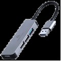 Док станція Cablexpert UHB-U3P1U2P3-01USB-A купити.