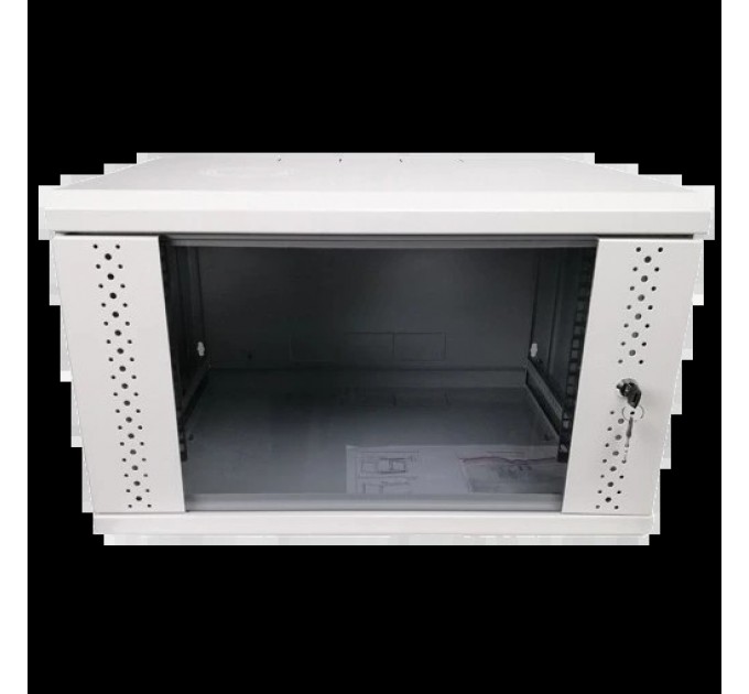Шафа EServer 12U 600х350х637 стекло, серая купити.