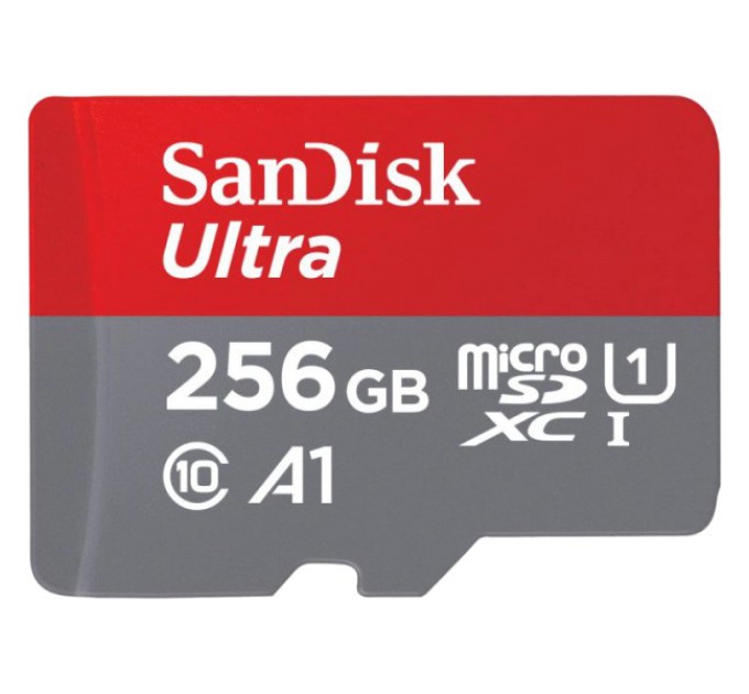 Карта пам’яті SanDisk SANDISK 256GB Ultra microSDHC UHS-I Card A1 Class 10 купити.