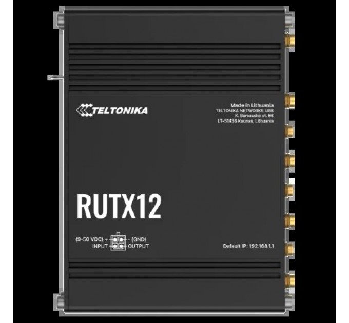 Промисловий стільниковий маршрутизатор Teltonika RUTX12 купити.