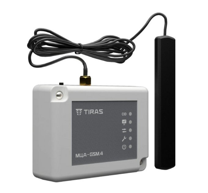 Модуль цифрового GSM-автодозвону Тірас Tiras Tiras МЦА-GSM.4