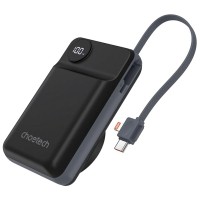 Повербанк Choetech B696 20 000мА•ч Black с магнитной зарядкой