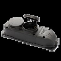 Колодка подвійна із заглушкою 2*16 (каучук) ERKA 6002