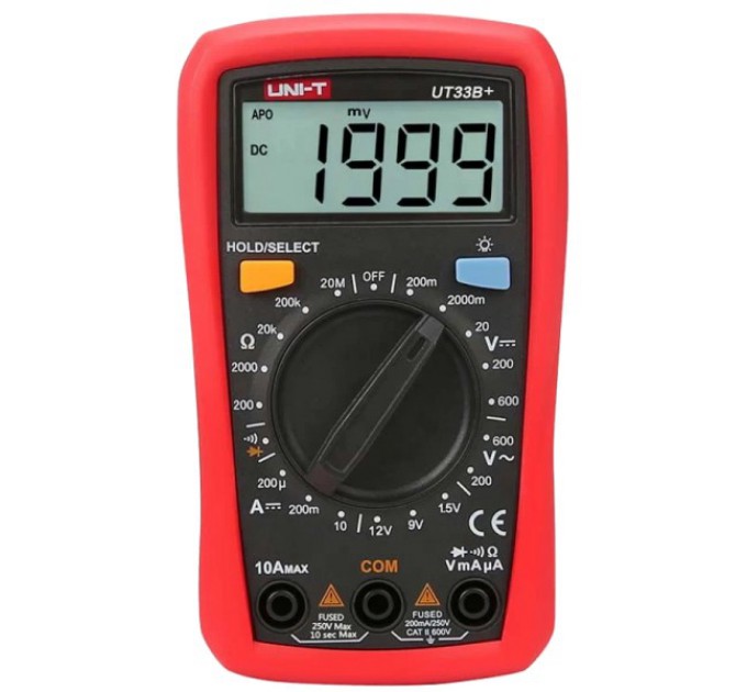 Цифровий мультиметр UNI-T UT-33B+ купити.