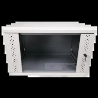 Шафа EServer 6U 600х500х370 стекло, серая