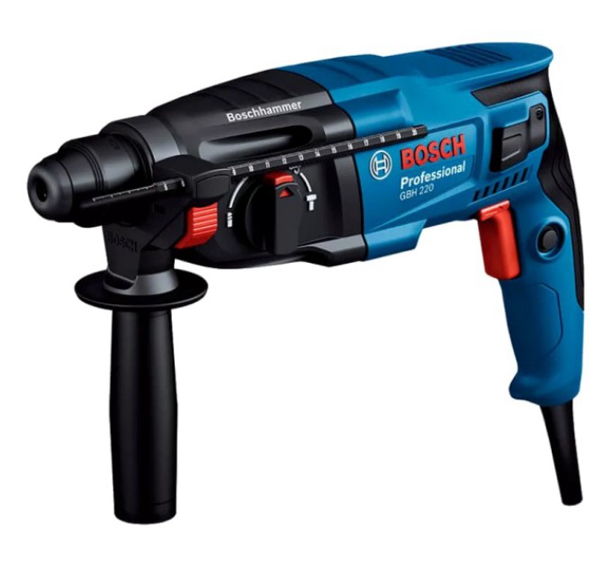 Перфоратор Bosch GBH 220 Professional (06112A6020) купити.
