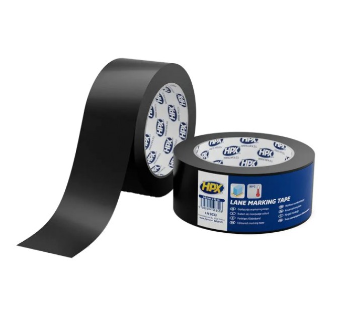 Стрічка самоклеюча для маркування підлоги HPX LN5033 Lane Marking Tape 50мм x 33м купити.