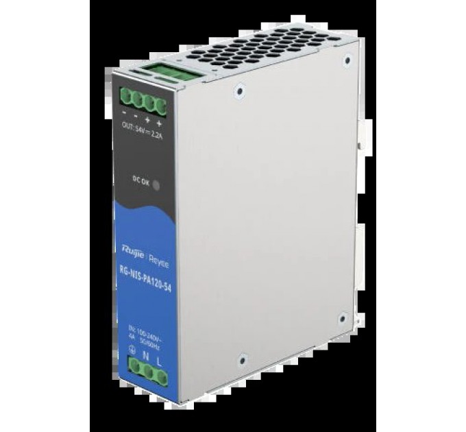 Джерело живлення Ruijie RG-NIS-PA120-54 AC/DC 120 Вт на DIN-рейке