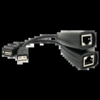 Подовжувач USB 2.0 сигналу F/UTP RJ-45 to AM + RJ-45 50 м