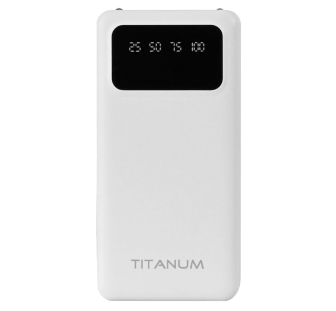 Повербанк TITANUM OL03 White 30000mAh