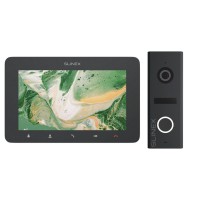 Комплект відеодомофону Slinex SM-07 Graphite + ML-17HR Graphite