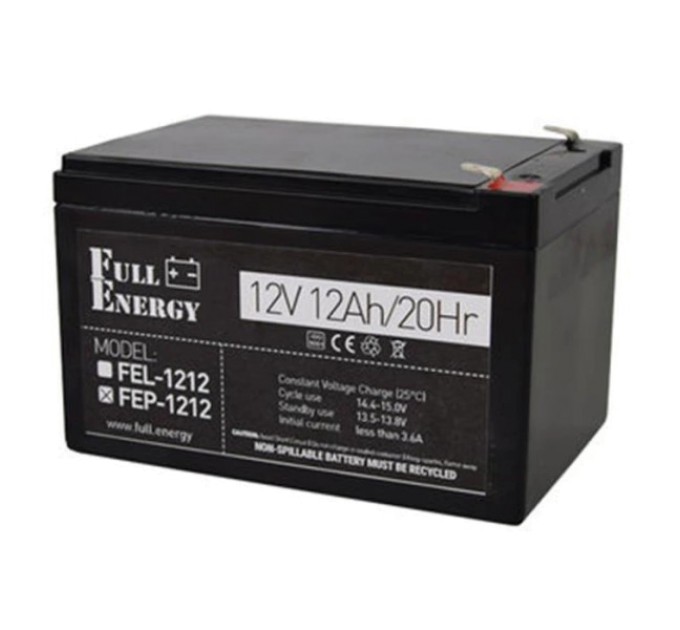 Акумулятор 12В 12 Аг для ДБЖ Full Energy Full Energy FEP-1212