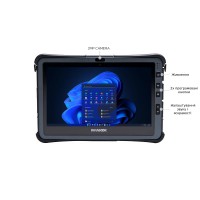 Планшет Durabook Durabook U11I 11.6FHD/Intel i5-10210Y/8/128/int/GPS/LTE/W10P