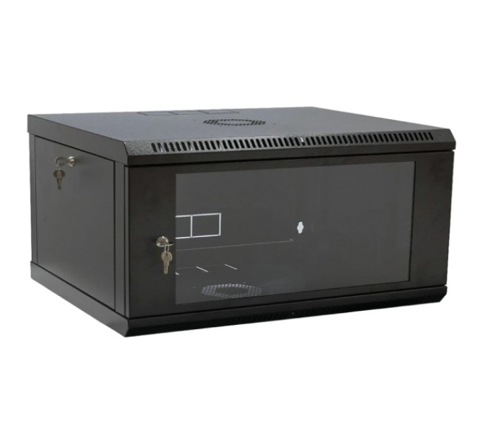 Шафа 19" 4U 600x400x284мм акриловое стекло, черный купити.