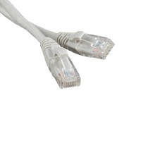 Патч-корд литий (довжина 20 м, колір: сірий) UTP Cu 5e