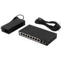Комутатор 8 портів некерований FoxGate S6008G-G2-AI POE 120Вт Watchdog купити.