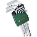 Набір шестигранних ключів Bosch (1600A02BX9) 9 шт 1.5-10 мм купити.
