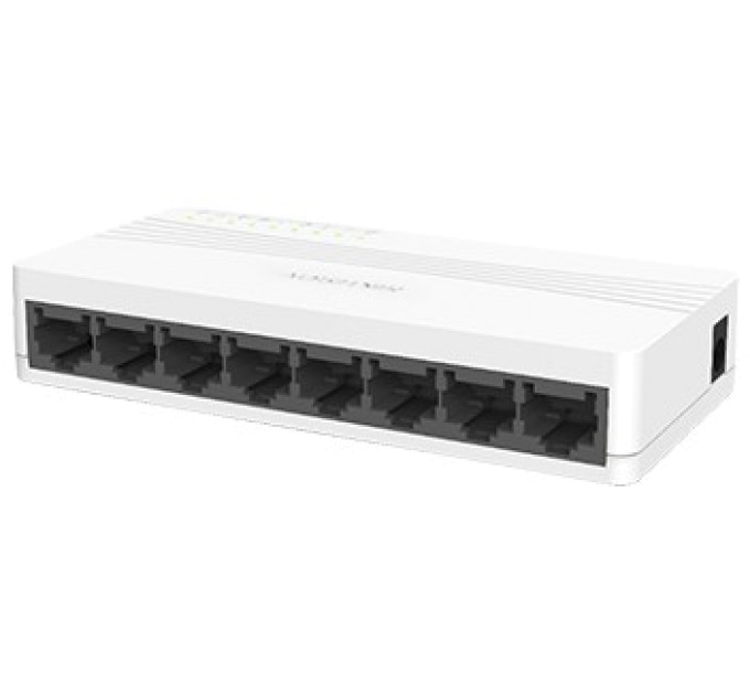 Комутатор 8 портів некерований Hikvision DS-3E0108D-E купити.