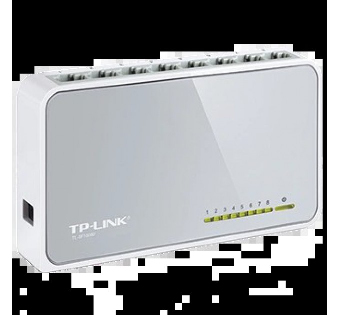 8-портовий 10/100 Мбіт/с настільний комутатор Tp-link TP-LINK TL-SF1008D купити.