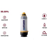 Пляшка для очищення води LifeSaver Bottle
