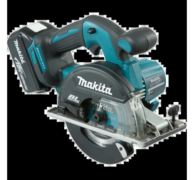 Акумуляторна дискова пилка по металу Makita DCS 551 RMJ купити.