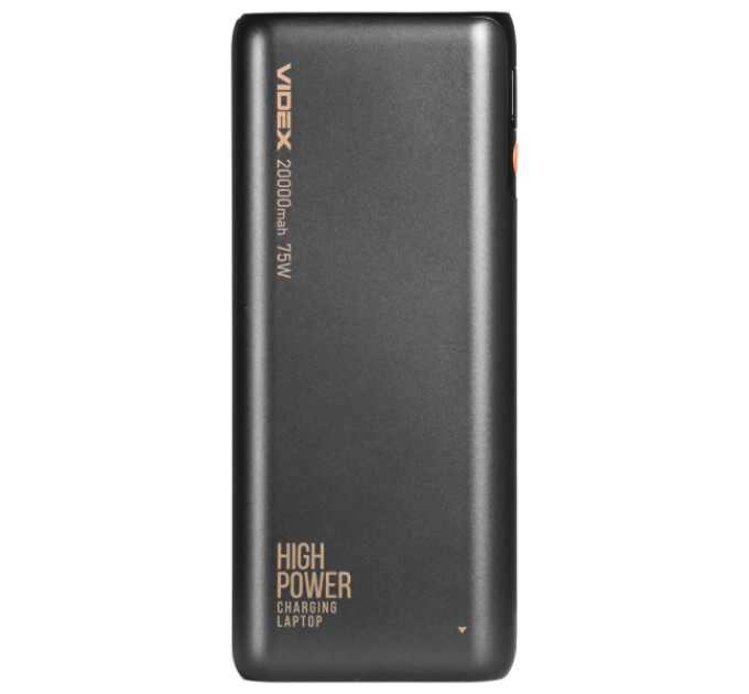 Повербанк VIDEX VPB-202C 75W Black 20000mAh купити.