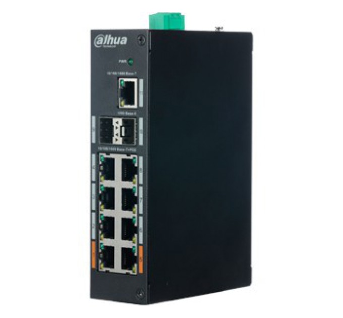 Комутатор 8 портів некерований Dahua DH-PFS3211-8GT-120 PoE купити.