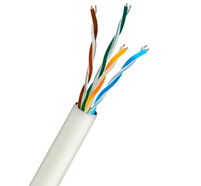 Кабель TRINIX UTP CAT5E CCA 0.51 mm PVC Indoor (305м) купити.