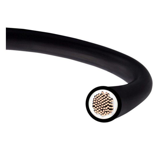 Кабель для сонячних панелей H1Z2Z2-K 1x 6 черный (NKK) бухта 100 м купити.