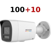 Комлпект IP відеокамер Hikvision DS-2CD1047G3H-LIUF 4МП (2.8мм) 100+10