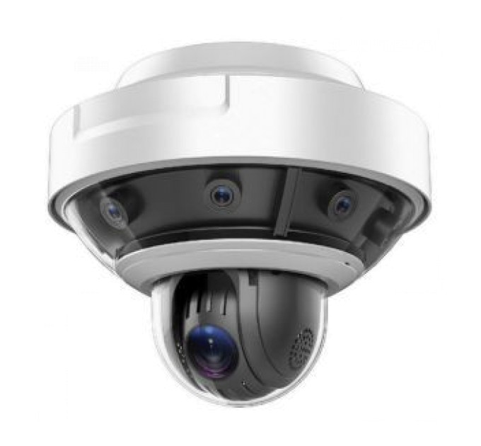 16Мп панорамний + PTZ PanoVU відеокамера Hikvision DS-2DP1636Z-D (5мм) купити.