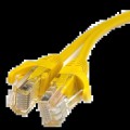 Патч-корд литий жовтий 5е UTP RJ45 1м купити.