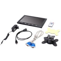 Автомобільний РК-монітор  10.1" (AV + VGA + HDMI + BNC)