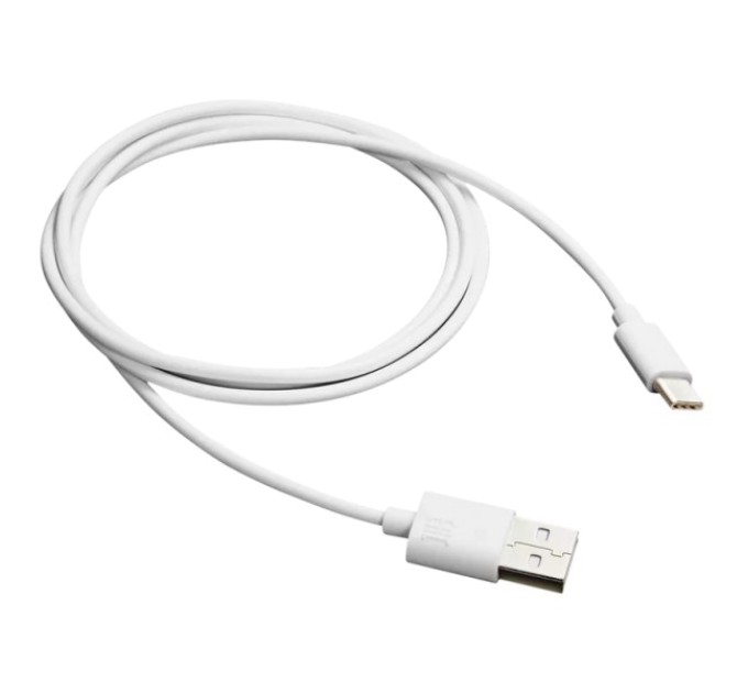 Кабель Canyon UC-1W white (USB Type C - USB 2.0) 1м