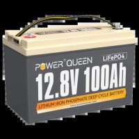 Акумуляторна батарея Power Queen LiFePO4 12V 100Ah H190