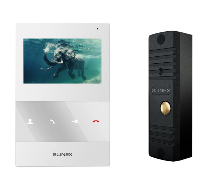 Комплект домофонії Slinex SQ-04M(White) + ML-16НR(Black)